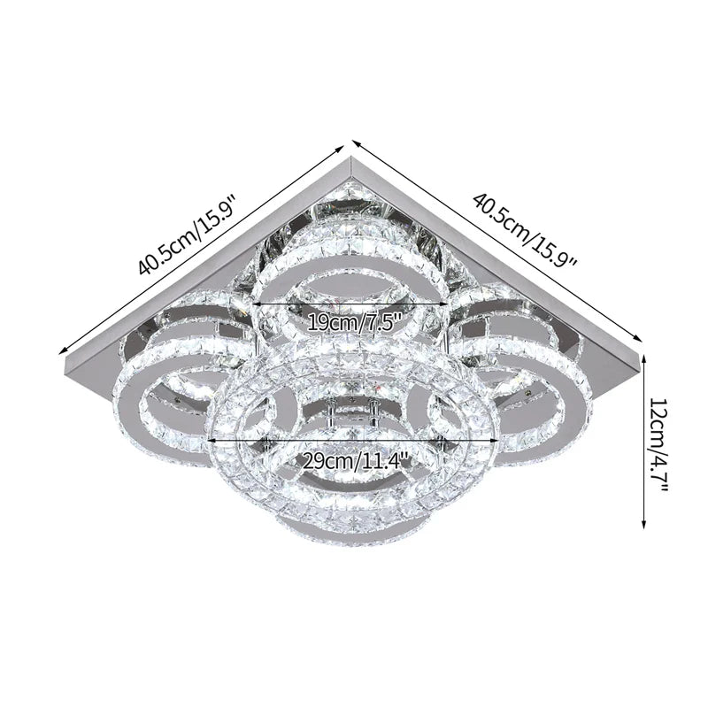 Smart Remote Control LED Chandelier