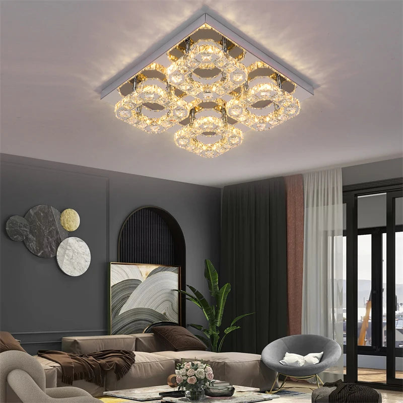 Smart Remote Control LED Chandelier