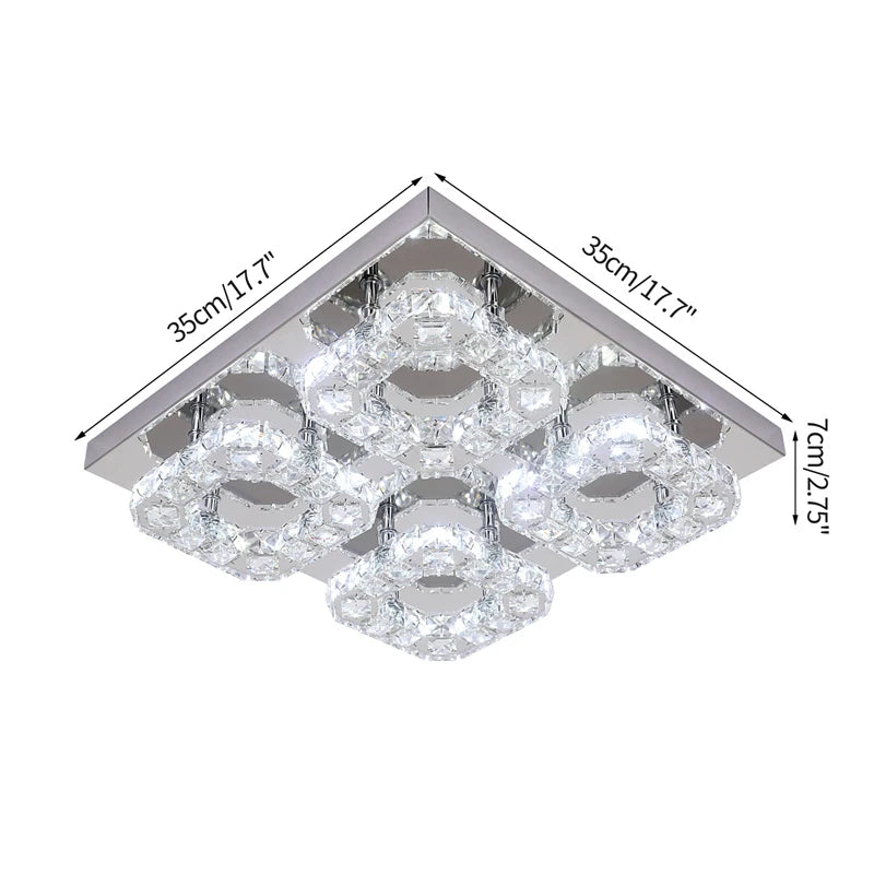 Smart Remote Control LED Chandelier