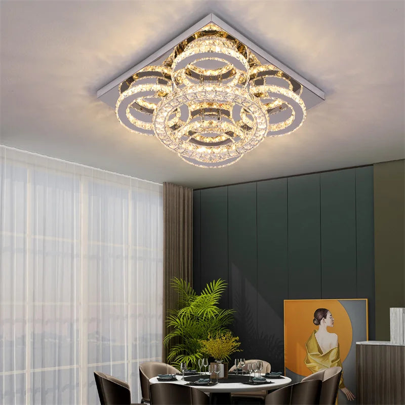 Smart Remote Control LED Chandelier
