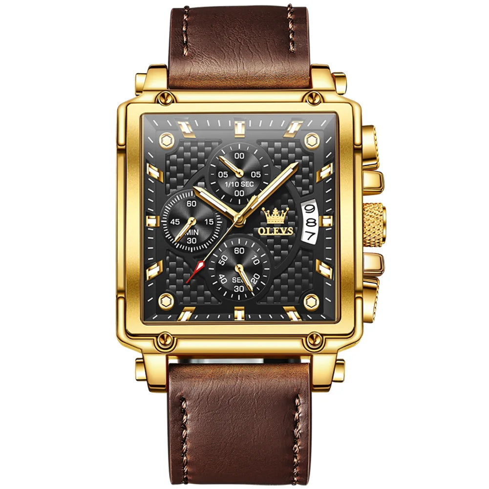 Men's Luxury Waterproof Quartz Wrist Watch