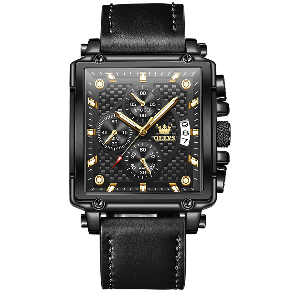 Men's Luxury Waterproof Quartz Wrist Watch