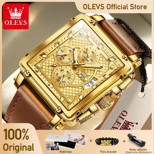 Men's Luxury Waterproof Quartz Wrist Watch