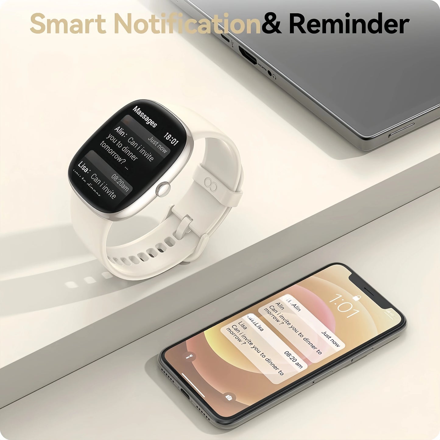 Smart Mens/Womens Fitness Watch