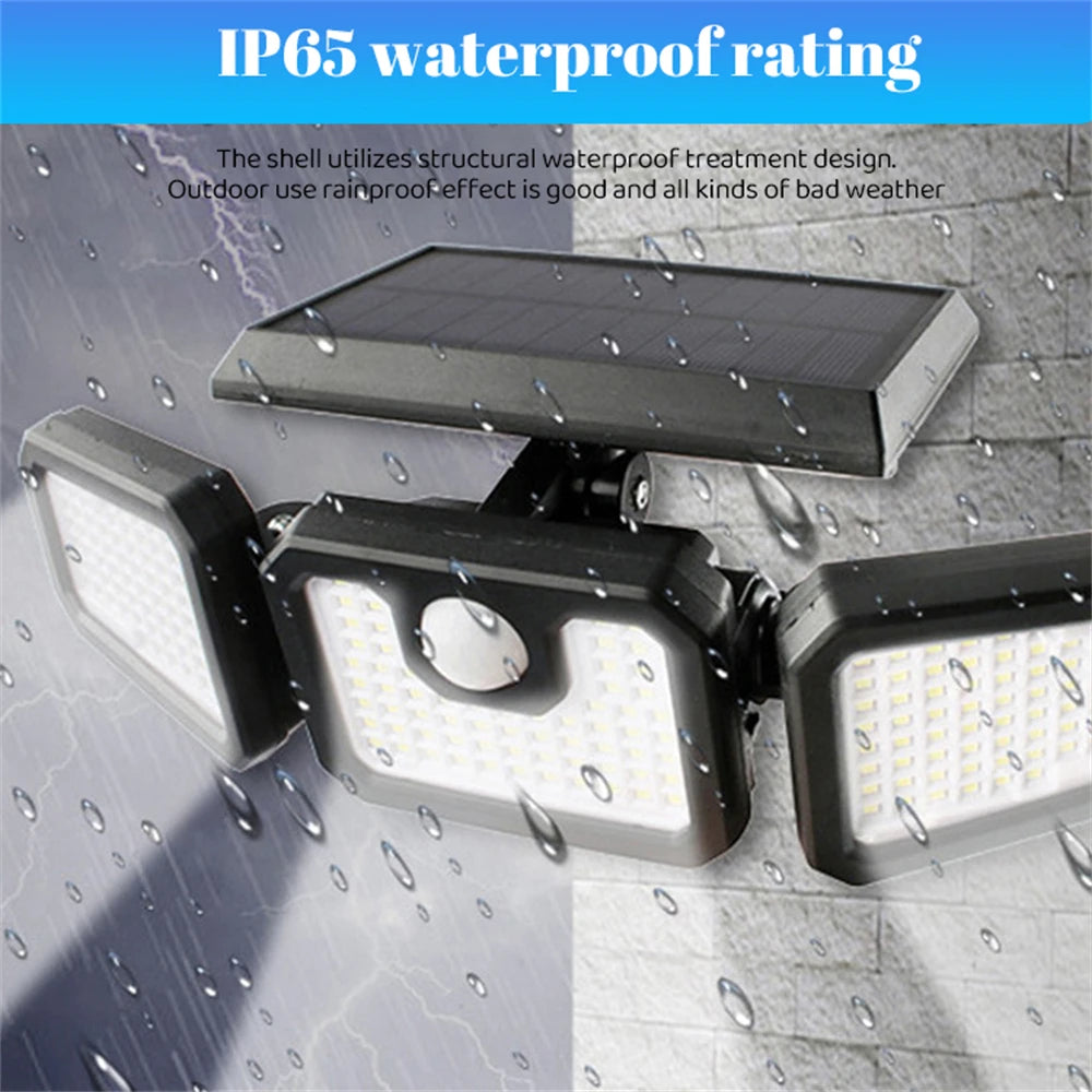 3Head LED Outdoor Flood Light
