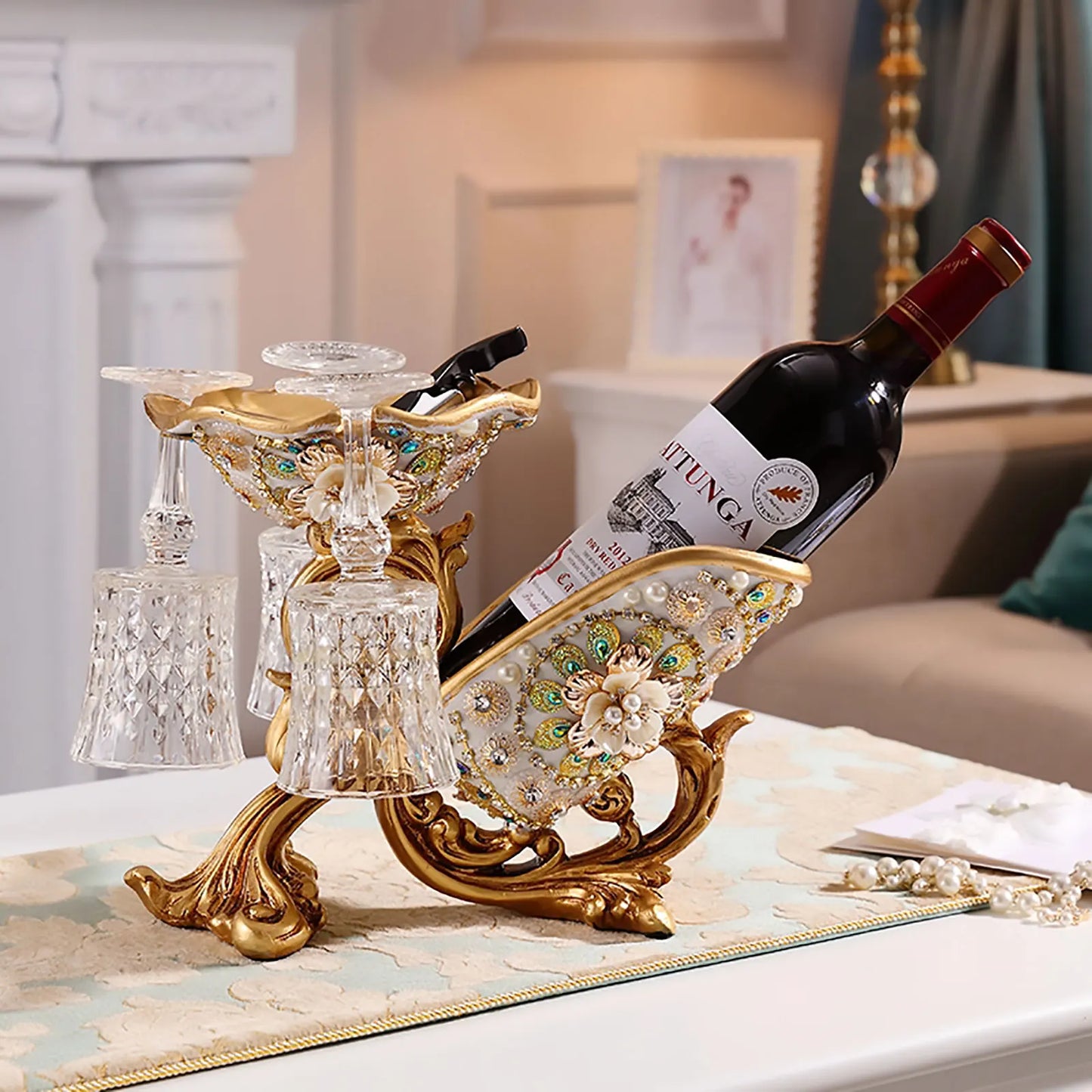 Wine Rack Bottle Holder Display Stand