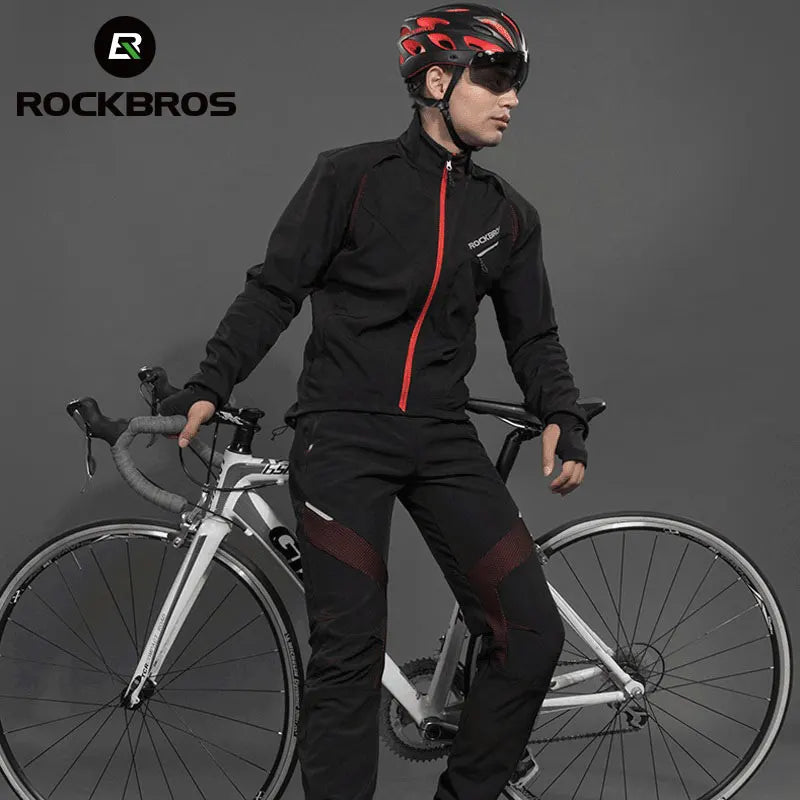 Men, Women, Rainproof, Windproof, Reflective, Cycling Sportswear Set