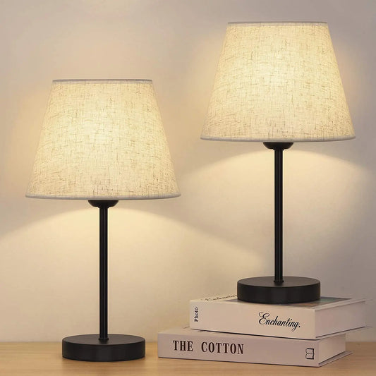 Set of 2 Bedside Reading Lamps