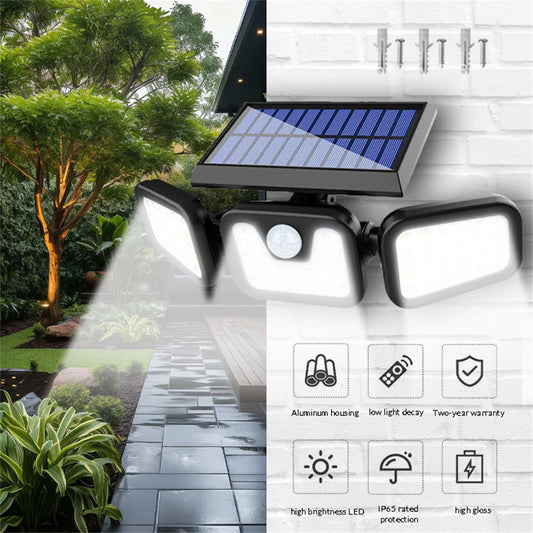 3Head LED Outdoor Flood Light