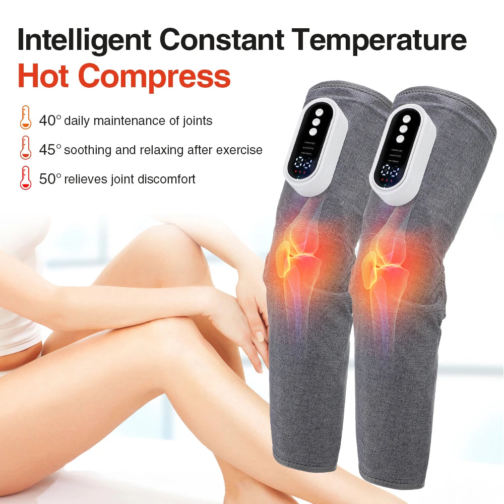 Heated 3-speed Air Compression Leg Massager