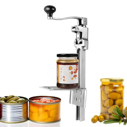 Industrial Steel Base Rotary Can Opener