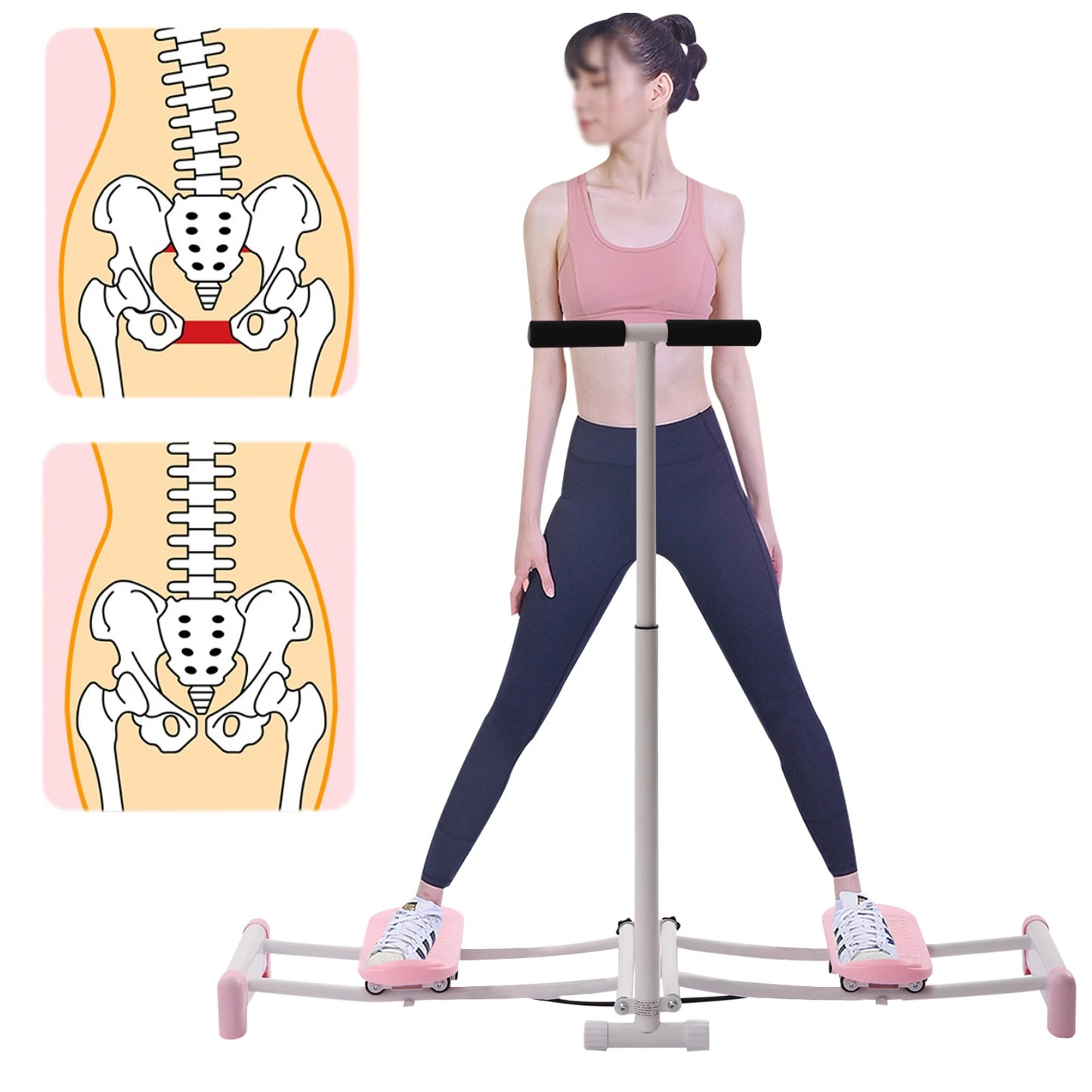 Hip Trainer with Adjustable Rods